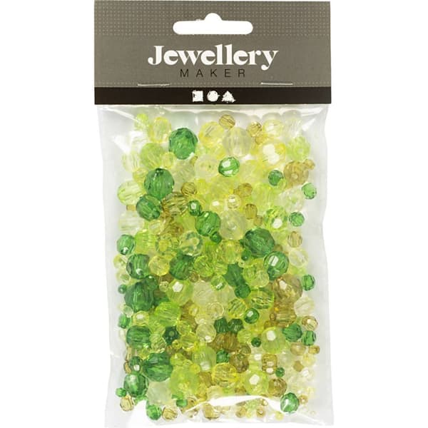 Harmoni Facettmix - ca 170 st Gröna - 45 gram
