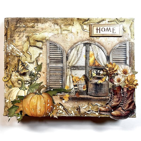 Paper Cut-Outs - Stamperia - Golden Harmony - 4 ark