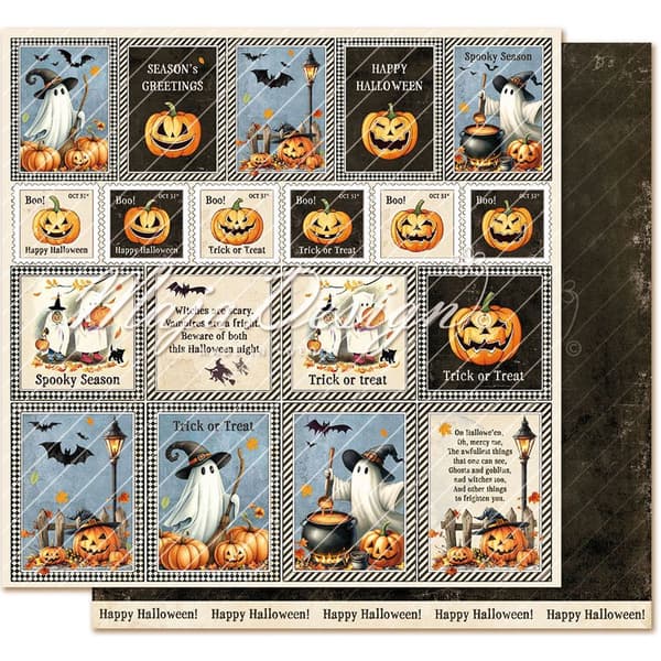 Paper Pack 6x6 Tum - Maja Design - Halloween