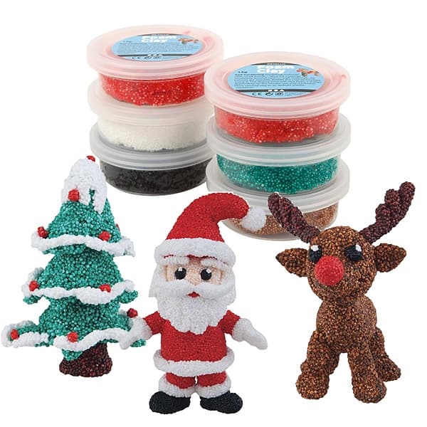 Foam Clay Lera - 6-pack - Christmas Set