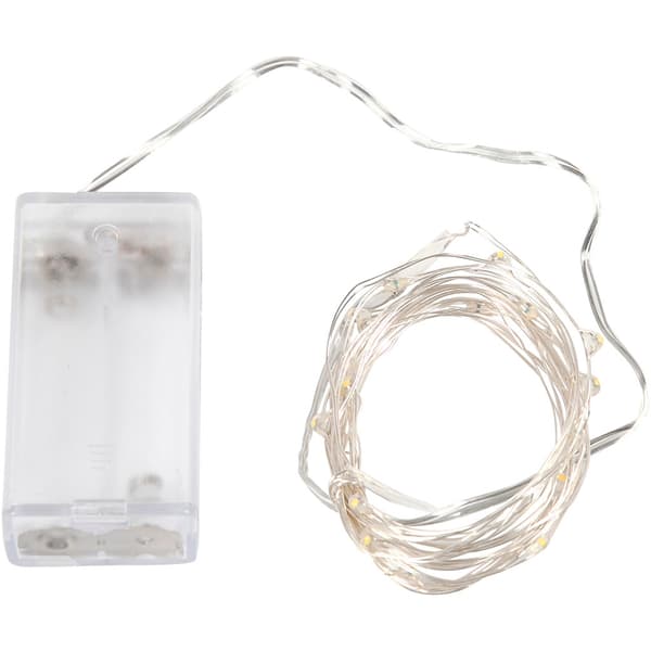 LED ljusslinga - L: 3,15 m - Silver