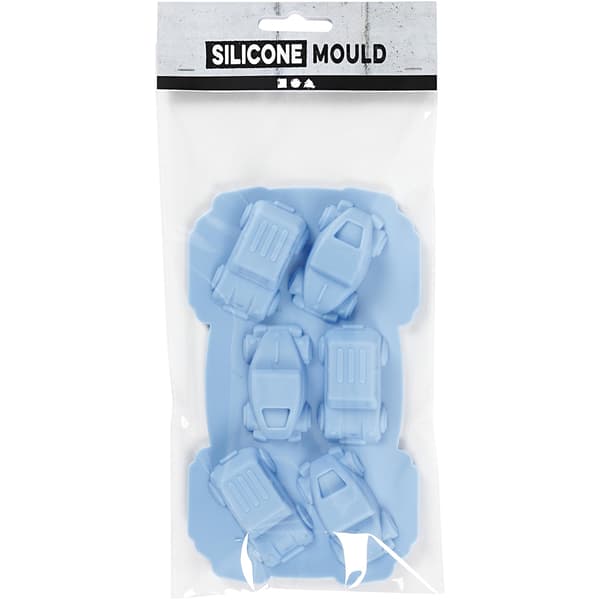 Silikonform - Bilar - 12,5 ml