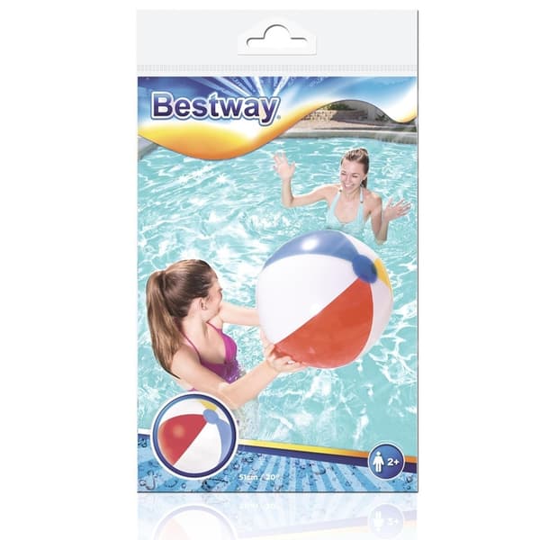 Badleksak Badboll Bestway - 51 cm