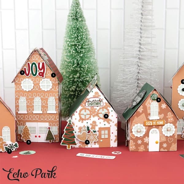 Die Cuts Ephemera - Baking Spirits Bright - 34 st