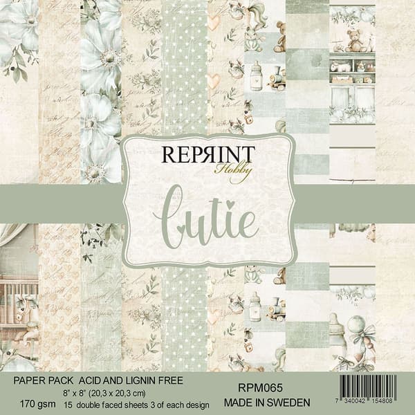 Paper Pad 8x8 - Cutie - Reprint