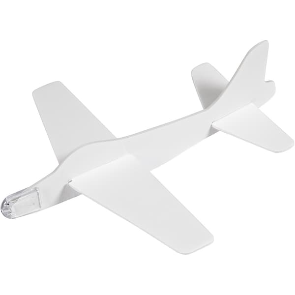 Flygplan av skumplast - 19x17,5 cm - 2 st