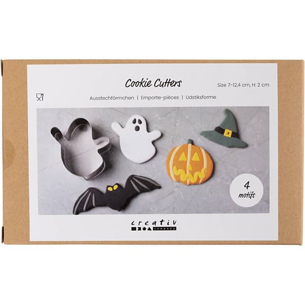 Pepparkaksformar - Stansformar - Halloween - 4 st