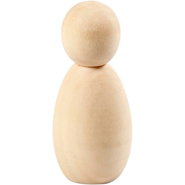 Figur Kropp av Poppel - H: 60 mm - 5 st