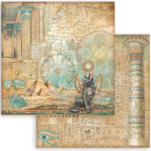 Paper Pad Stamperia - Fortune - 8x8 Tum