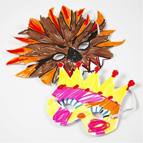 Fantasimasker - 230 g - 5 st