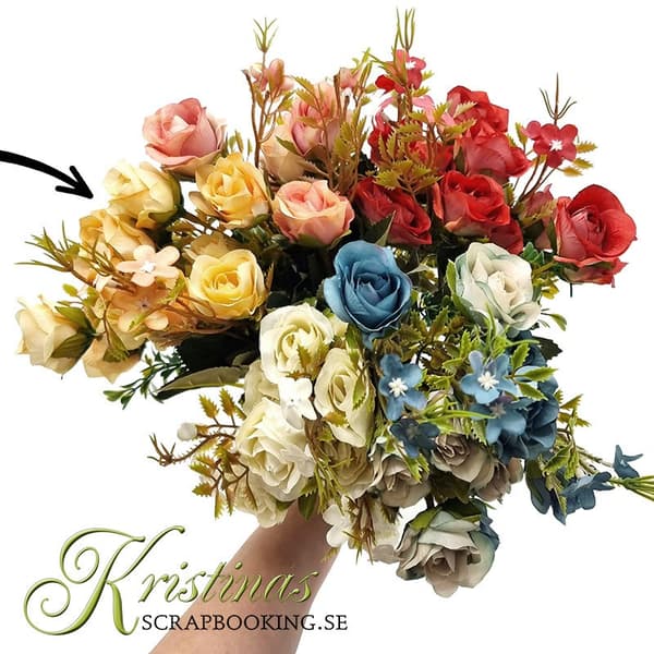 Tygblommor - Gul - 30 cm