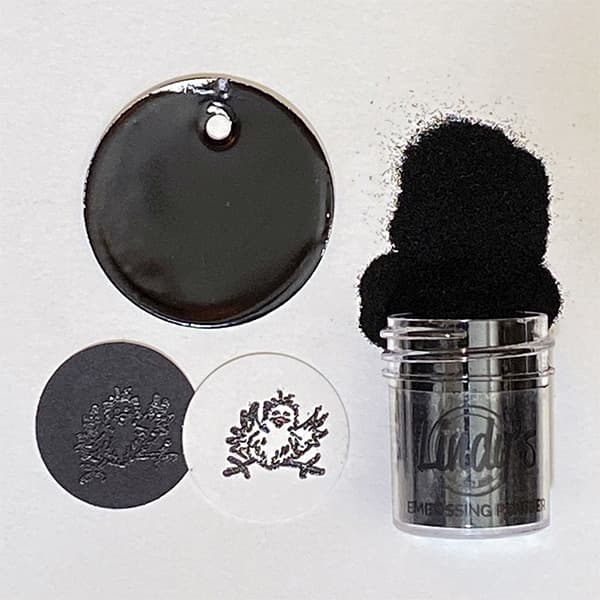 Embossingpulver Lindy´s - Boogie Down Black