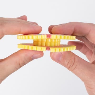 Rörpärlor i Hink - Pastellfärger - 10 000 st