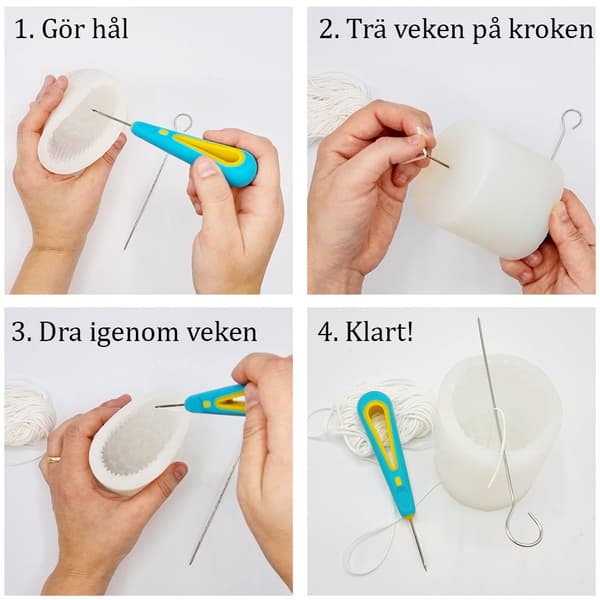 Hålnålsverktyg För Silikonformar - 16 cm