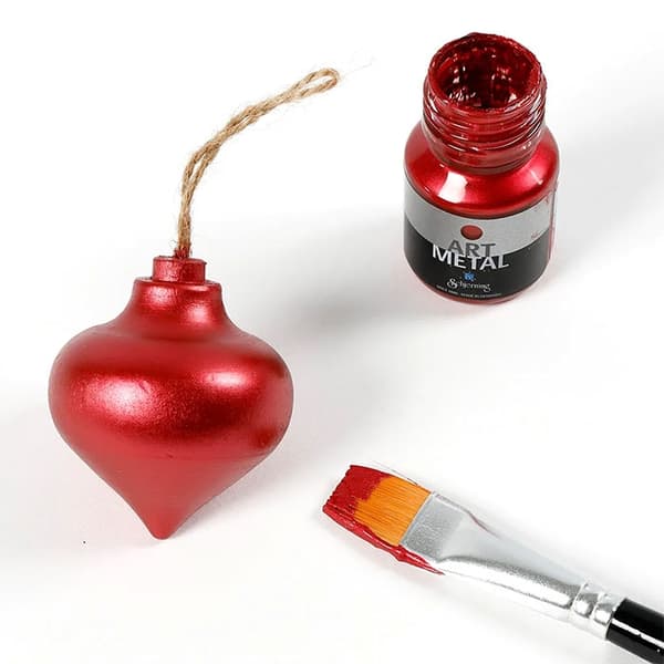 Akrylfärg Art Metal - Lavaröd - 30ml