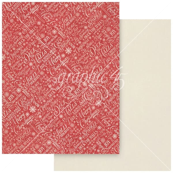 Paper Pad 8.5x11 Tum - Patterns & Solids Pack - Deck the Halls - Graphic 45