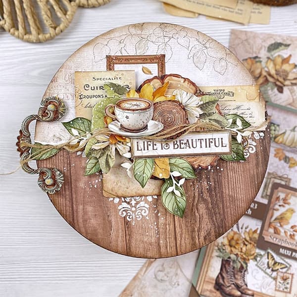 Paper Cut-Outs - Stamperia - Golden Harmony - 4 ark