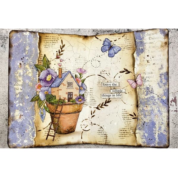 Die Cuts Stamperia - Welcome Home