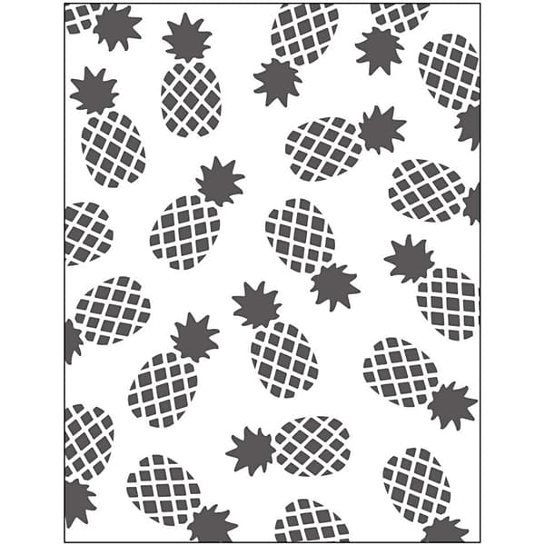 Embossingfolder - Ananas 2 - stl. 11x14 cm