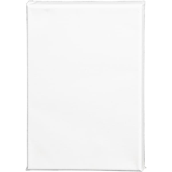 Canvas Målarduk - 18x24 cm - 360 g - Vit
