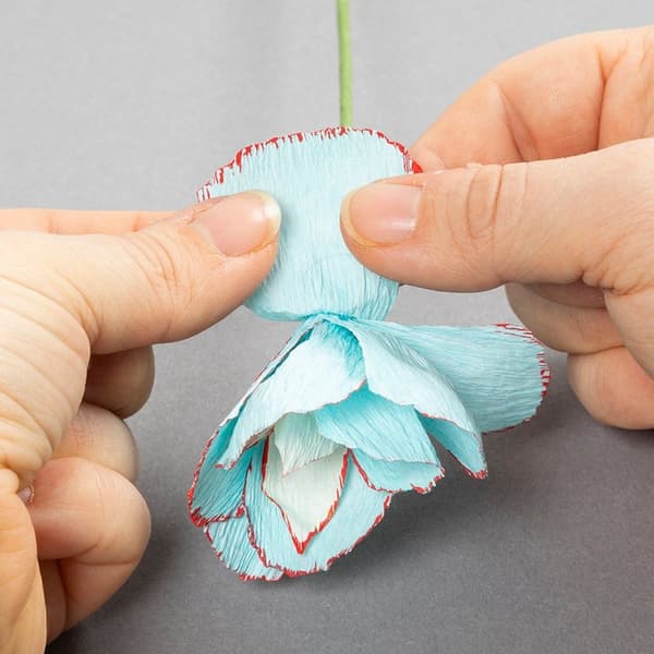 Mini DIY Kit - Kräppblommor - Harmonifull Blomster