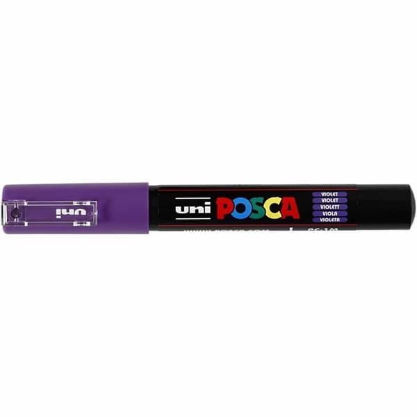Posca Penna Extra Fine Bullet PC-1M - Violet - 0,7 mm