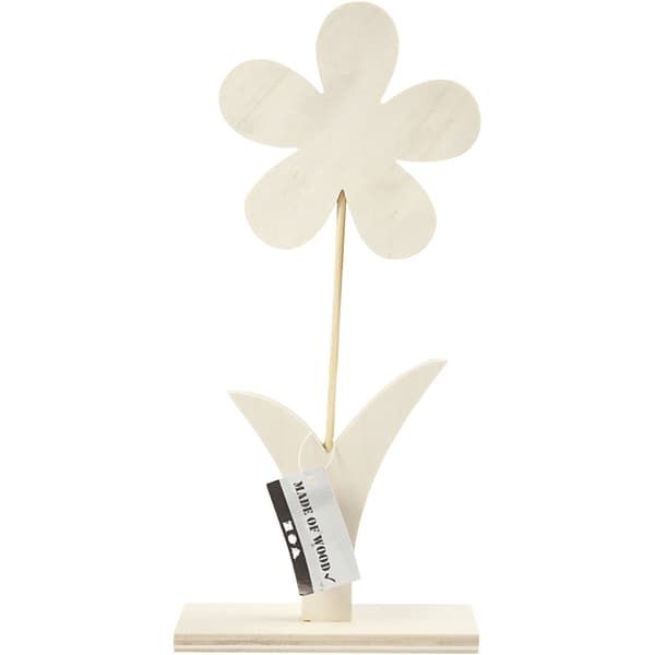 Trädekoration - Blomma - 26 cm