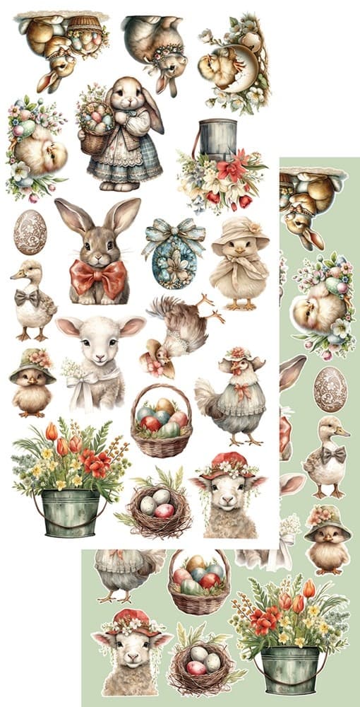 Paper Pack Extra Set - Klippark Alchemy of Art - Easter