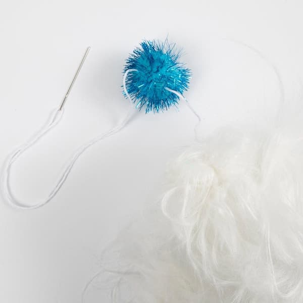 Mini DIY Kit Sömnad - Monster Fluffy - Höjd: 20 cm