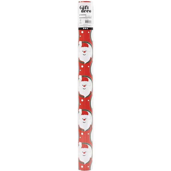 Presentpapper - B: 50 cm - Jultomte - 5 m