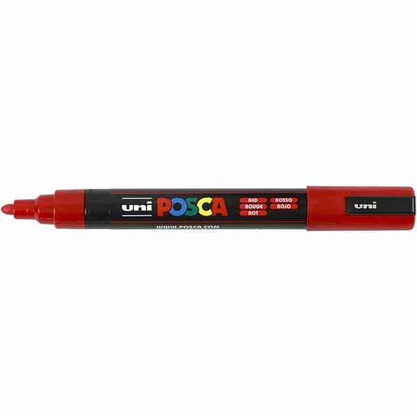 Posca Marker Medium Bullet PC-5M - Red