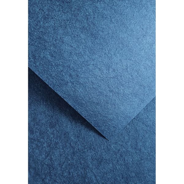 Metallic Papper A4 Fibre Flash - 20 ark - 200g - Blue