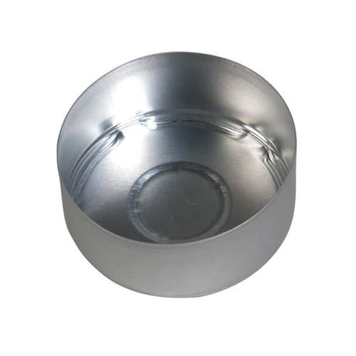 Värmeljusformar Aluminium - Dia. 40 mm - 50 st