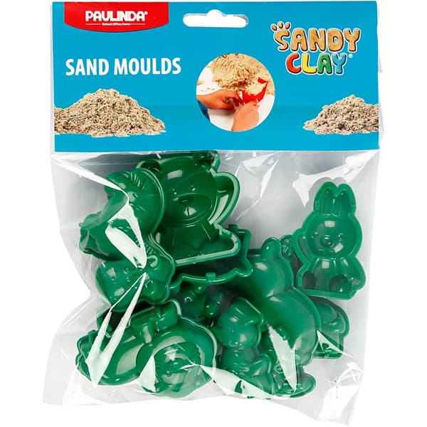 Sandformar - Djur - Stl. 4-7 cm - 10 mixade