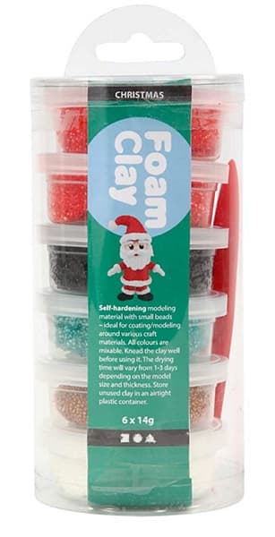 Foam Clay Lera - 6-pack - Christmas Set