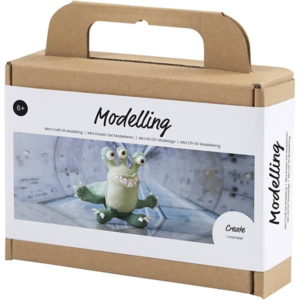 Mini DIY Kit Lera - Monster Lulu - Grön