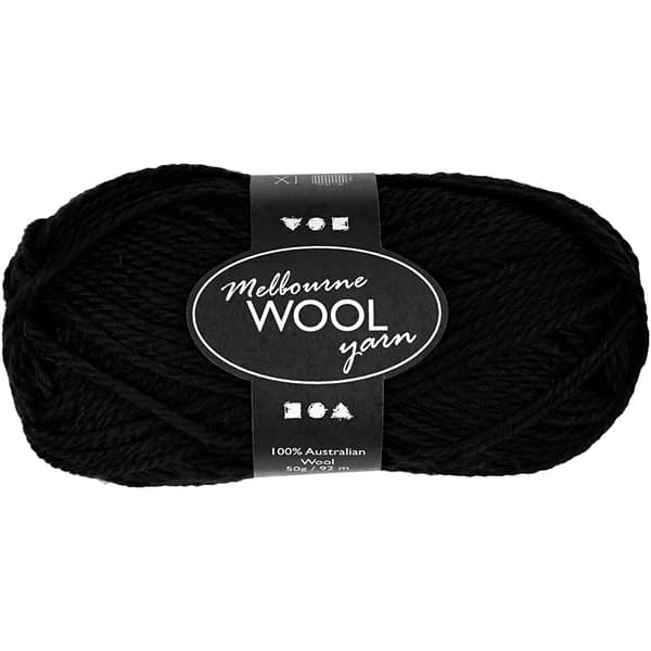 Melbourne - L: 92 m - Svart - 50 g