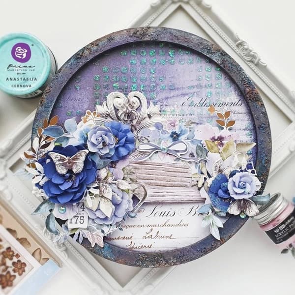 Die Cuts - Prima Ephemera Watercolor Floral - 62 st