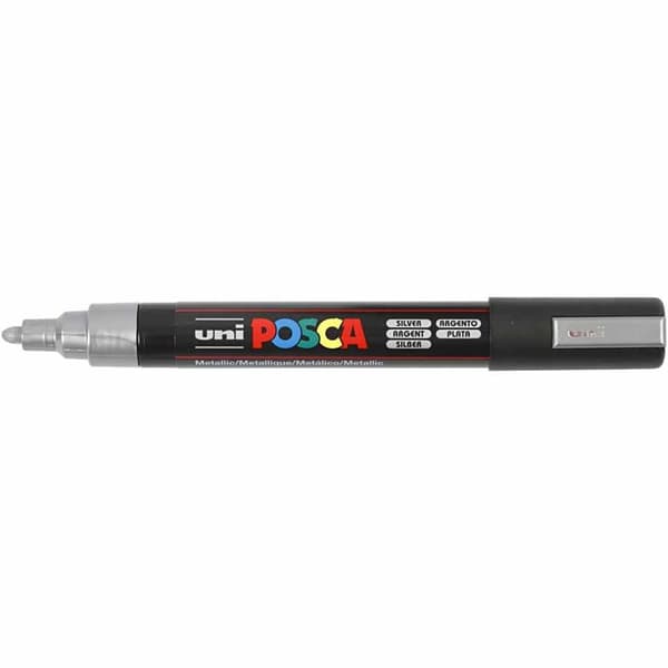 Posca Marker Medium Bullet PC-5M - Silver