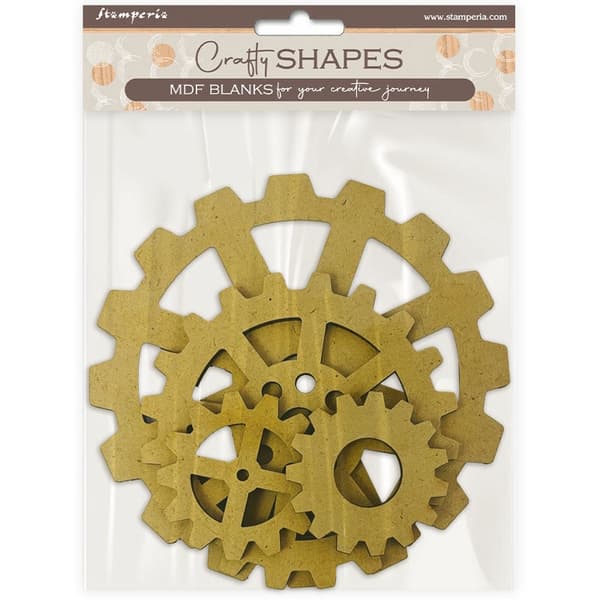 MDF Crafty Shapes Blanks - Gears - Stamperia