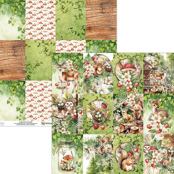 Paper Pad 8x8 - Mintay Papers - Wildwood Secrets