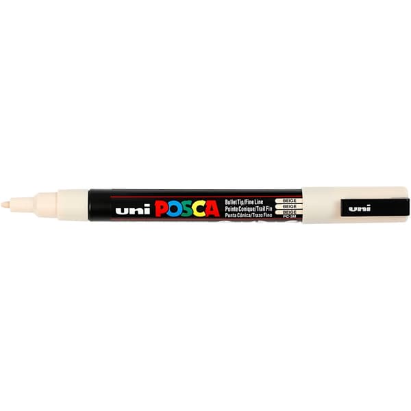 Posca Marker Fine Bullet PC-3M - Beige