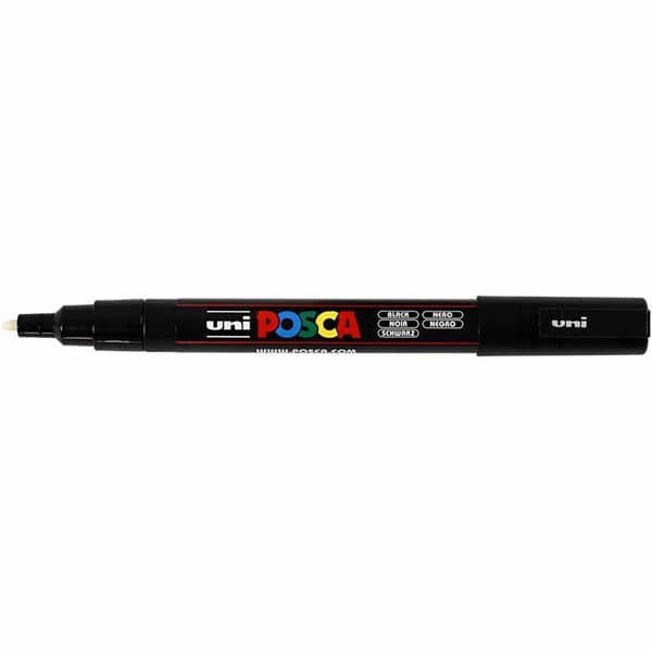 Posca Marker Fine Bullet PC-3M - Black
