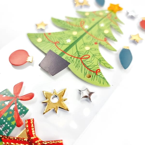 3D Stickers Mix - Christmas Tree - Heyda