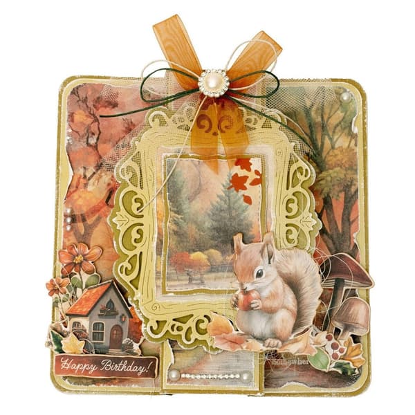 Dies Studio Light - Charming Autumn Wooden Frame