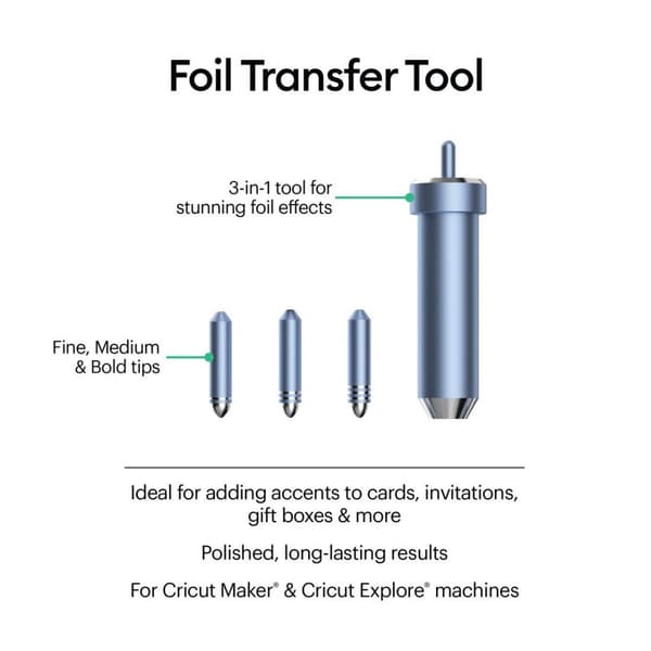 Cricut Foil Transfer Kit - Foliering med Cricut Maker