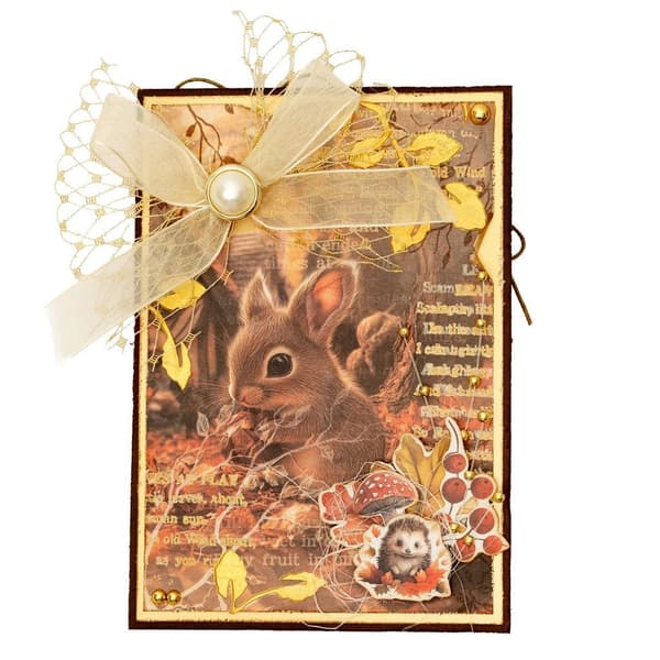 Die Cuts Studio Light - Charming Autumn Labels - 126 delar