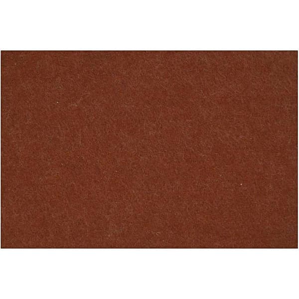 Hobbyfilt - 42x60 cm - Brun - 1 ark