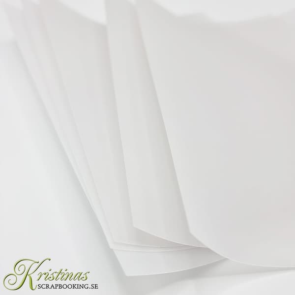 Vellum Vit - A4 - 200g - 5 ark