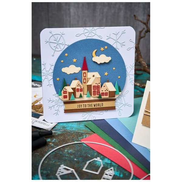 Tim Holtz Sizzix Thinlits Dies - Snowglobe II - 26 delar